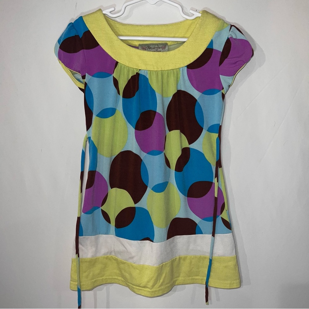 Persnickety Colorful Polka Dot Dress